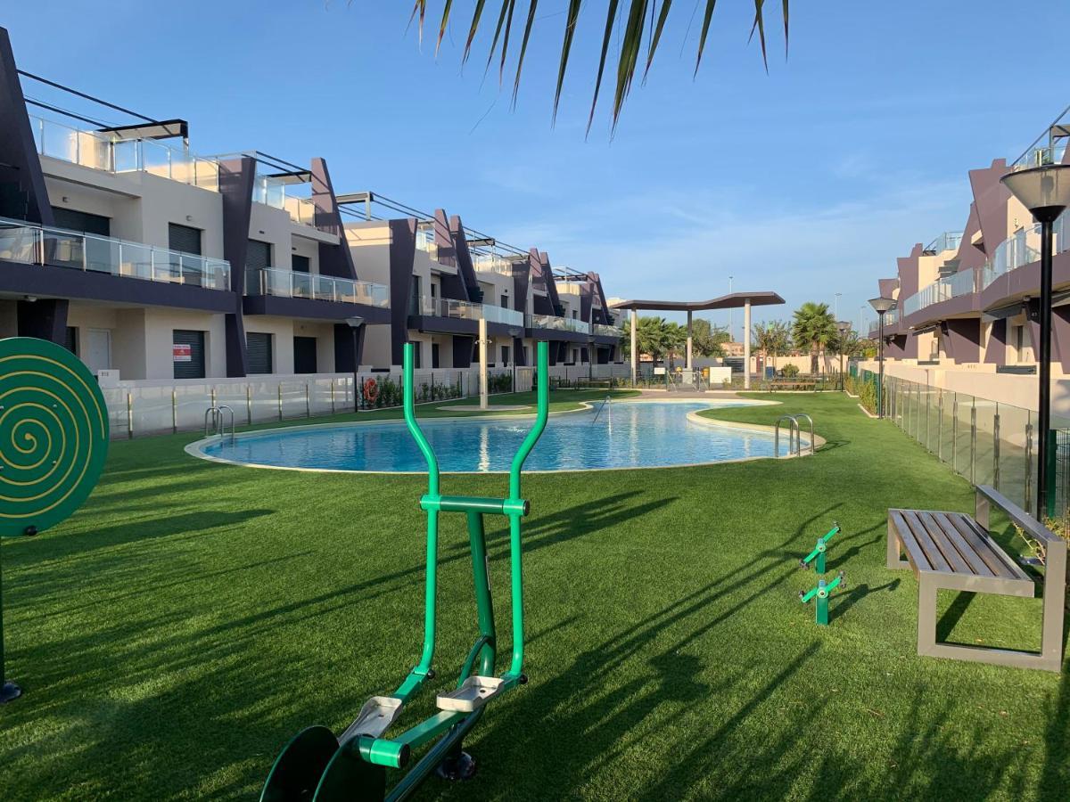 Higuericas 411 - Planta Baja - Vista Piscina - Cerca Playa Apartamento Pilar de la Horadada Exterior foto