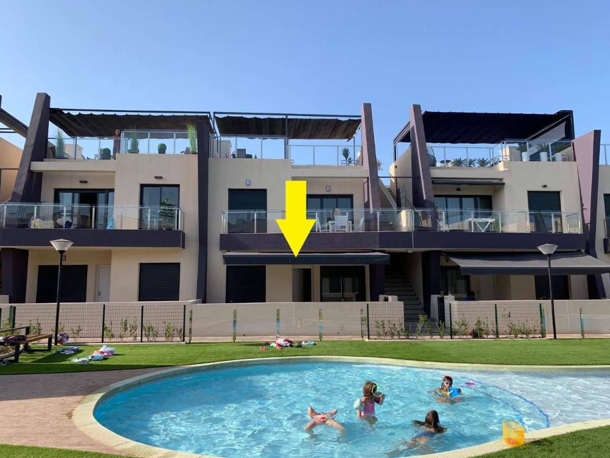 Higuericas 411 - Planta Baja - Vista Piscina - Cerca Playa Apartamento Pilar de la Horadada Exterior foto